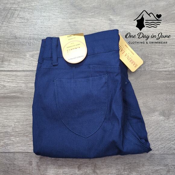 Sabrina Lauren Super Soft Perfect Fit Jeans Size 12 - Picture 6 of 6